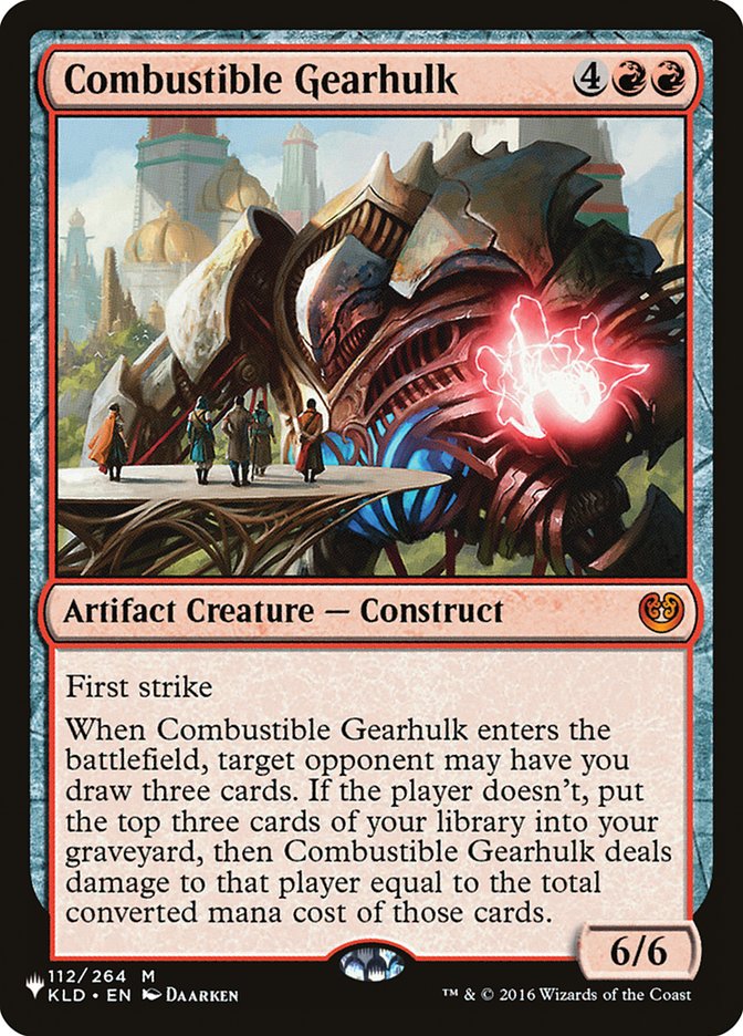 Combustible Gearhulk [The List] | Rook's Games and More