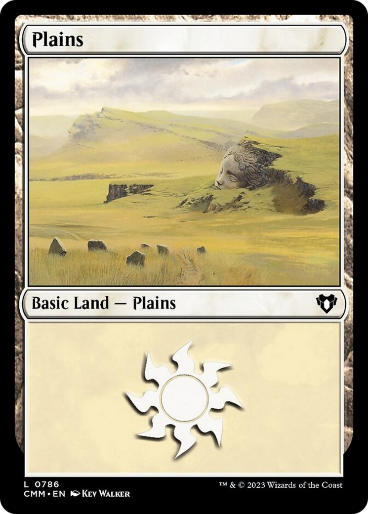 Plains (786) [Commander Masters] | Rook's Games and More