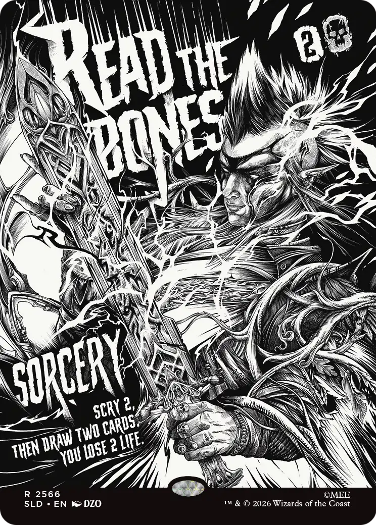 Read the Bones (2566) [Secret Lair Drop Series] | Rook's Games and More