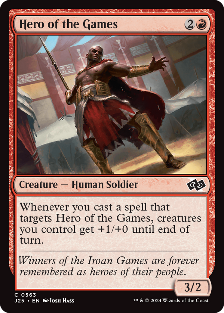 Hero of the Games [Foundations Jumpstart] | Rook's Games and More
