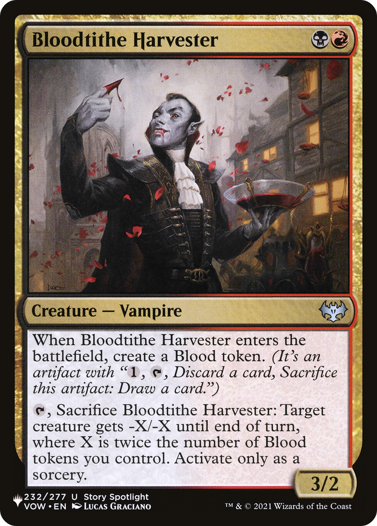 Bloodtithe Harvester [The List Reprints] | Rook's Games and More