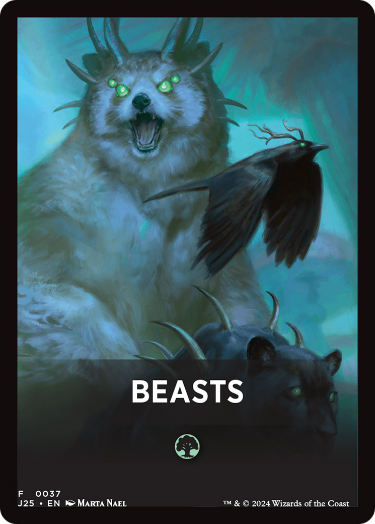 Beasts Theme Card [Foundations Jumpstart Front Cards] | Rook's Games and More