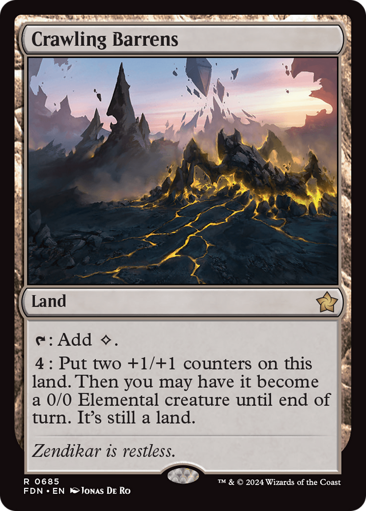 Crawling Barrens [Foundations] | Rook's Games and More