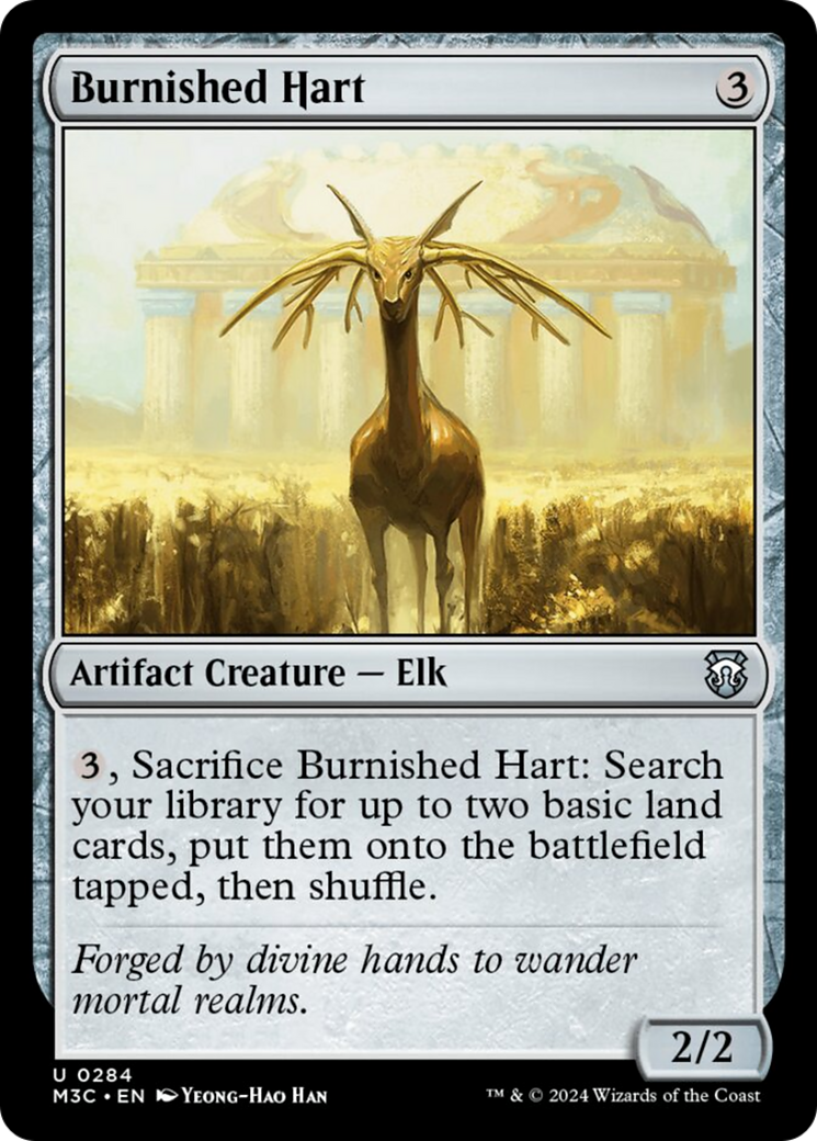 Burnished Hart (Ripple Foil) [Modern Horizons 3 Commander] | Rook's Games and More