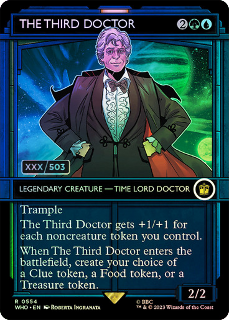 The Third Doctor (Serial Numbered) [Doctor Who] | Rook's Games and More