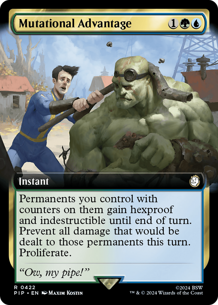Mutational Advantage (Extended Art) [Fallout] | Rook's Games and More