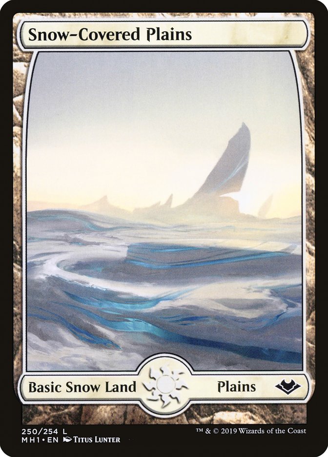 Snow-Covered Plains [Modern Horizons] | Rook's Games and More