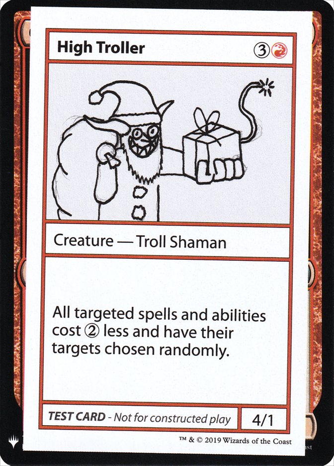 High Troller [Mystery Booster Playtest Cards] | Rook's Games and More