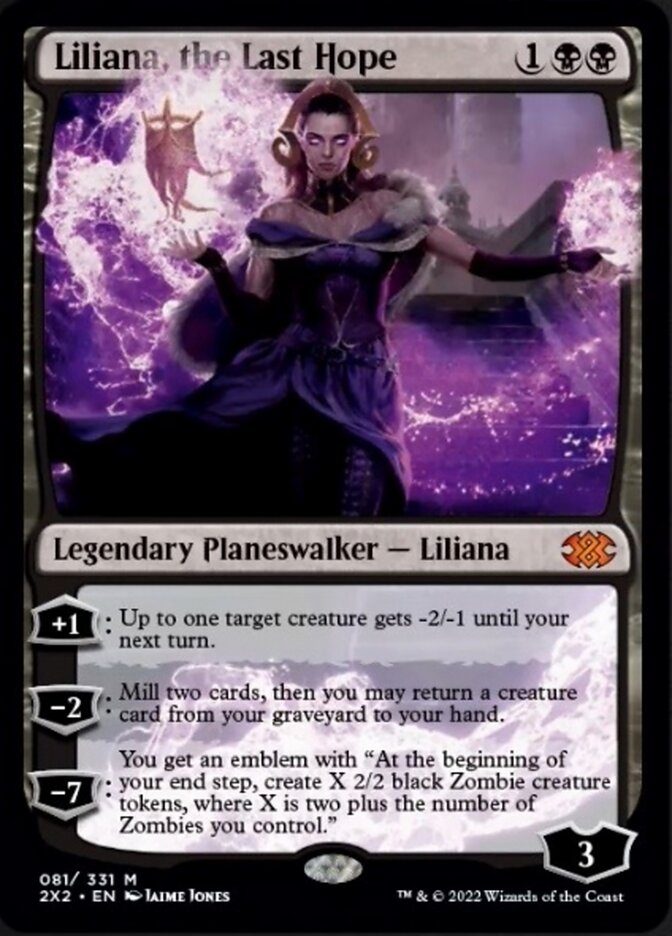 Liliana, the Last Hope [Double Masters 2022] | Rook's Games and More