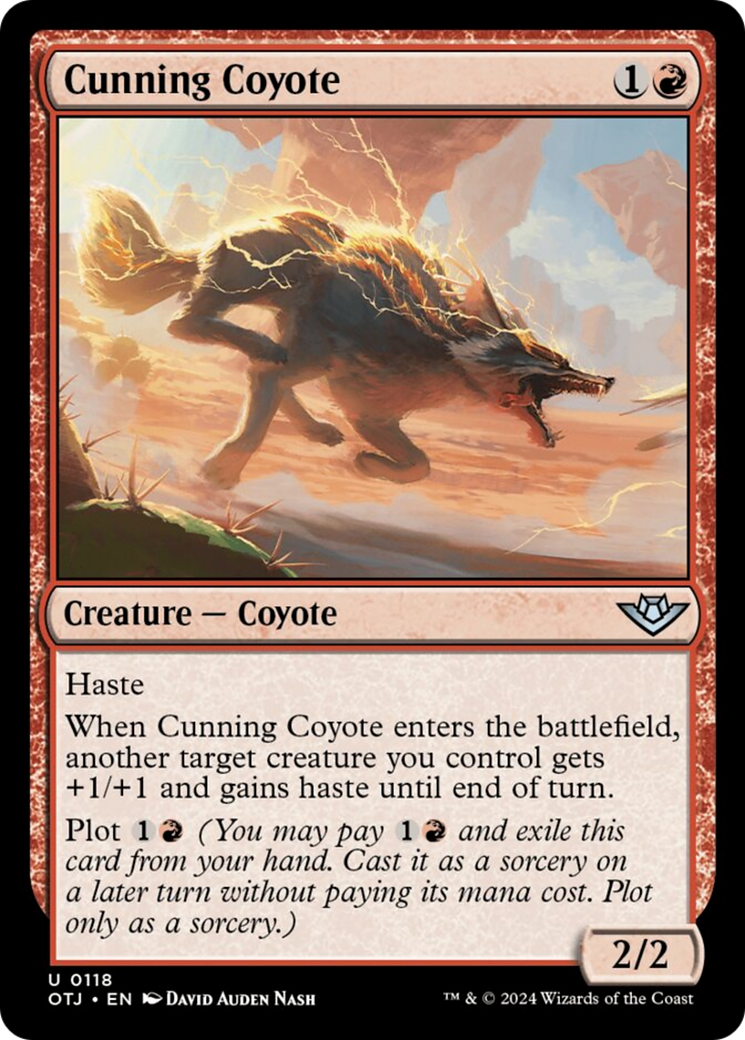 Cunning Coyote [Outlaws of Thunder Junction] | Rook's Games and More