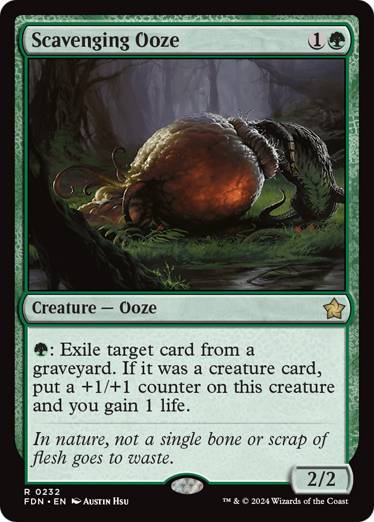 Scavenging Ooze [Foundations] | Rook's Games and More