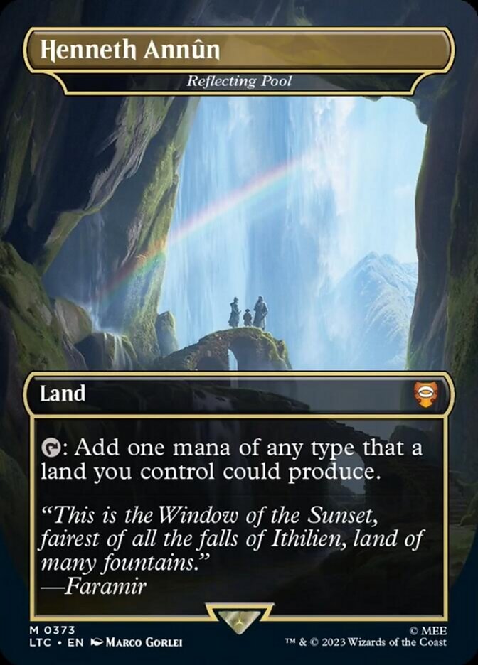 Henneth Annun - Reflecting Pool [The Lord of the Rings: Tales of Middle-Earth Commander] | Rook's Games and More