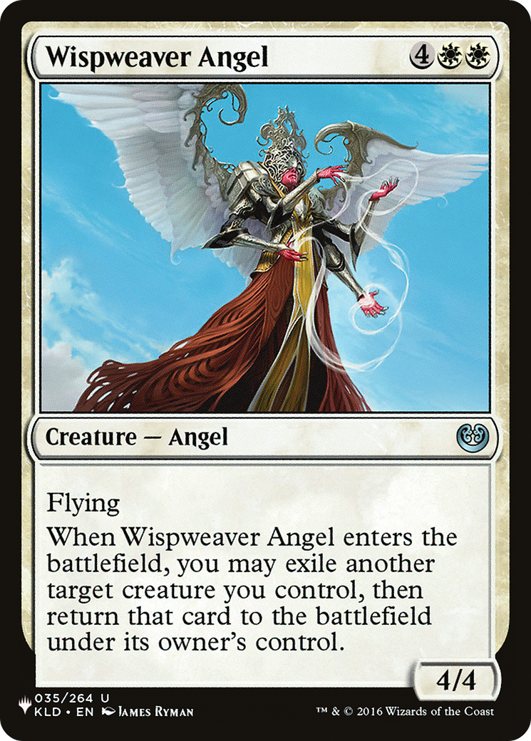 Wispweaver Angel [The List Reprints] | Rook's Games and More