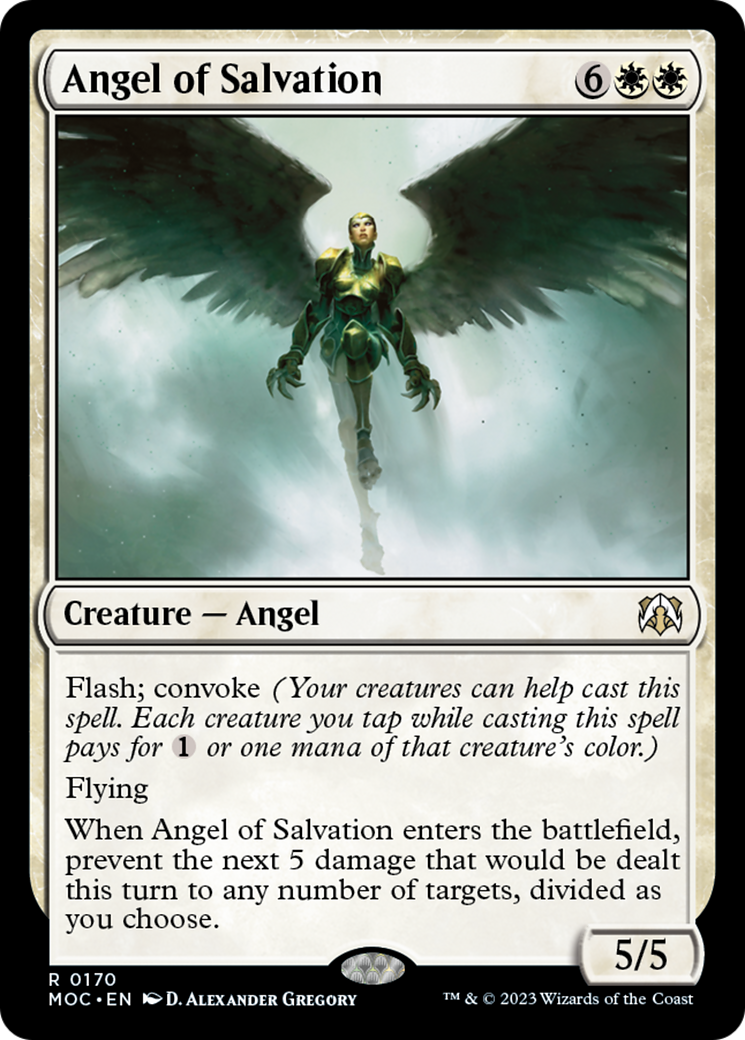 Angel of Salvation [March of the Machine Commander] | Rook's Games and More