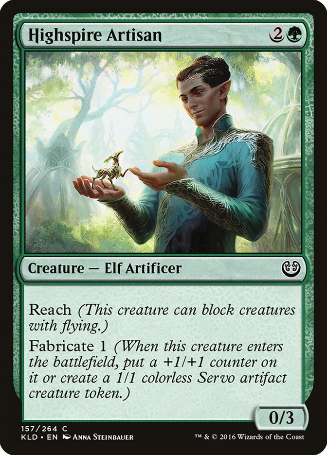 Highspire Artisan [Kaladesh] | Rook's Games and More