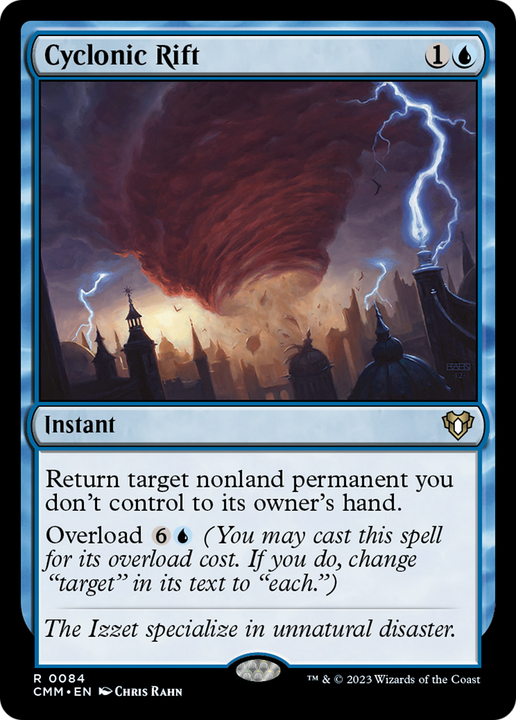 Cyclonic Rift [Commander Masters] | Rook's Games and More