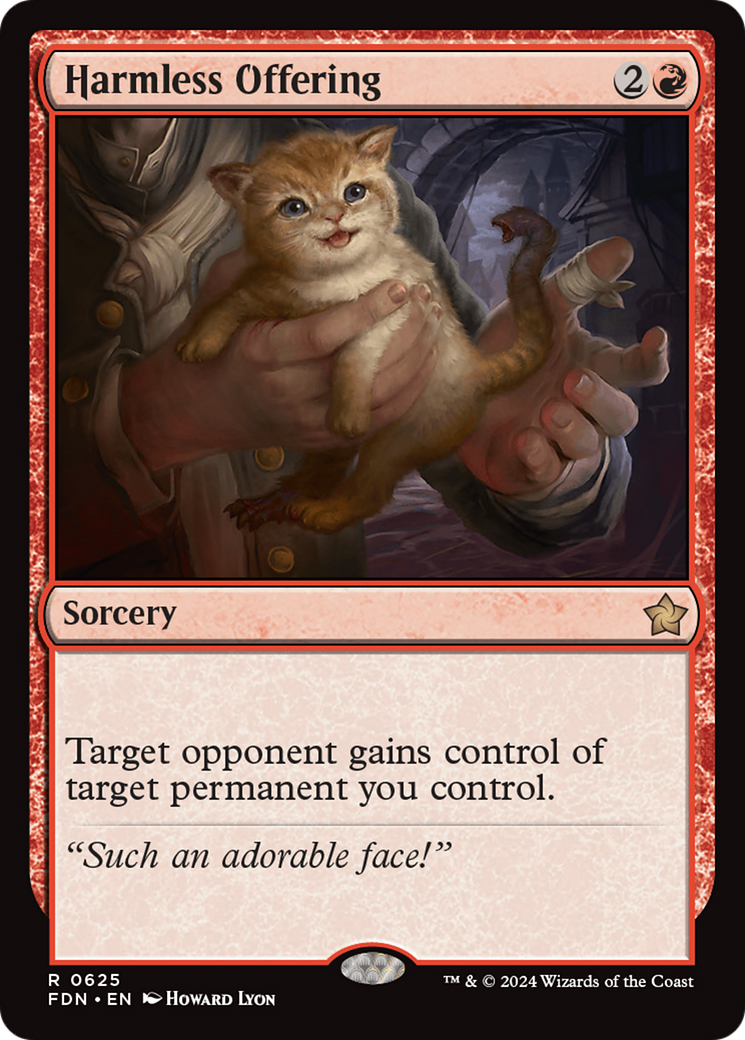 Harmless Offering [Foundations] | Rook's Games and More