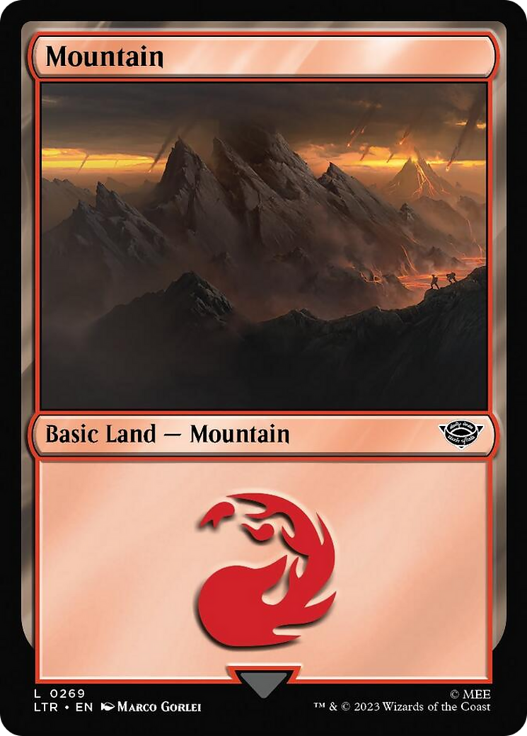 Mountain (269) [The Lord of the Rings: Tales of Middle-Earth] | Rook's Games and More