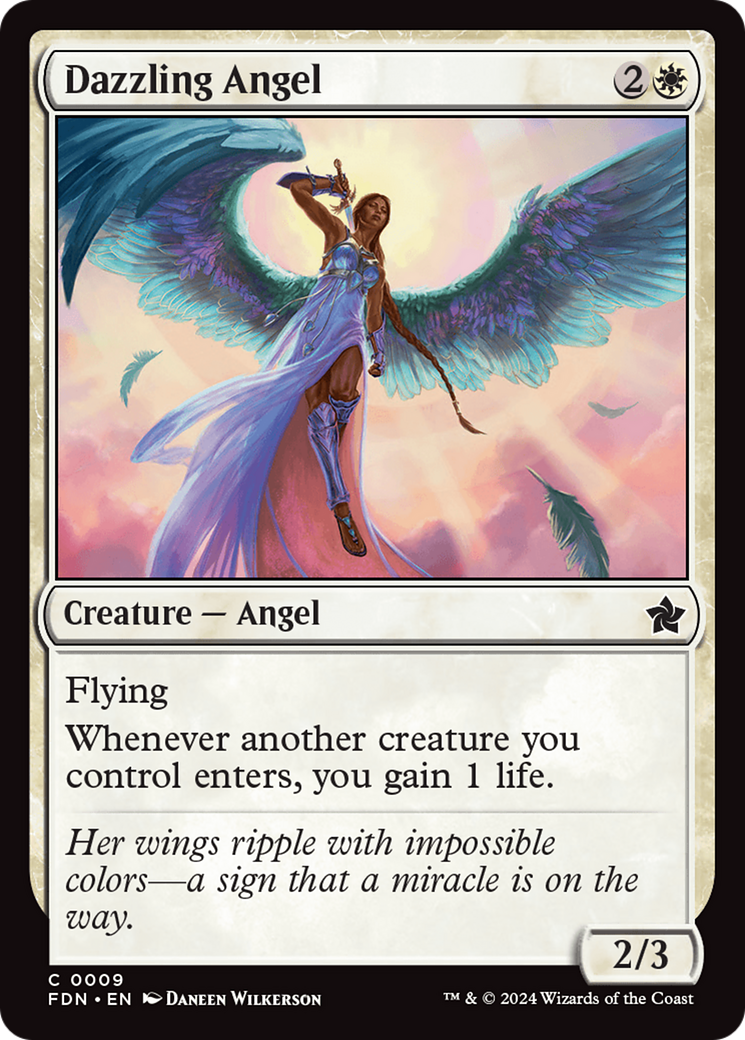 Dazzling Angel [Foundations] | Rook's Games and More