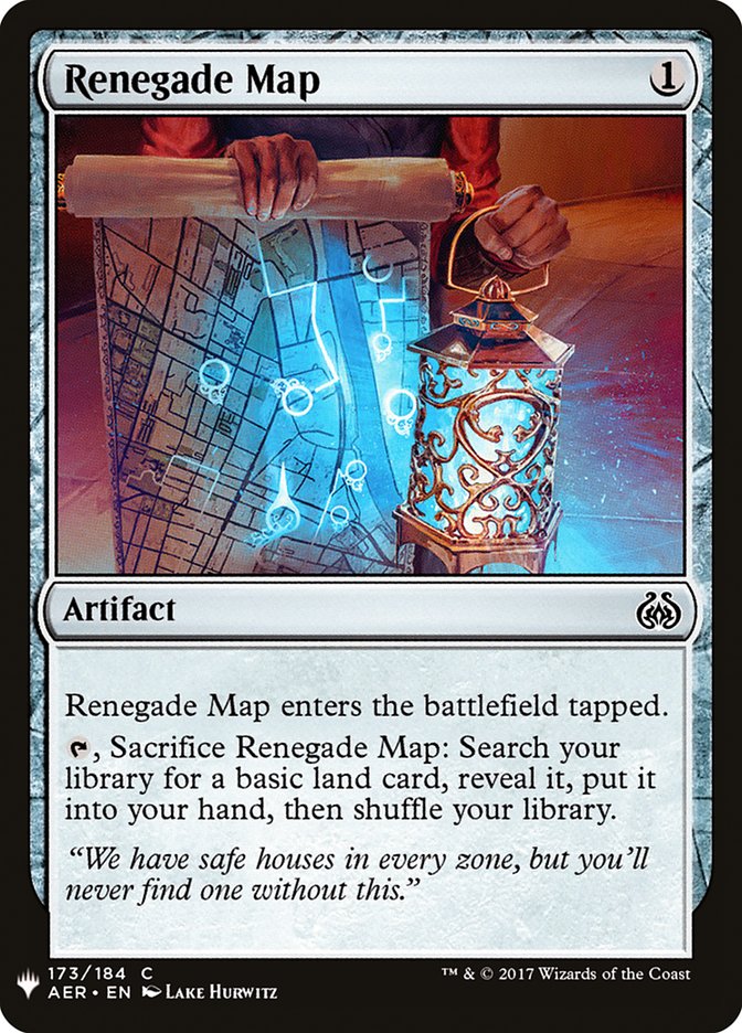 Renegade Map [Mystery Booster] | Rook's Games and More