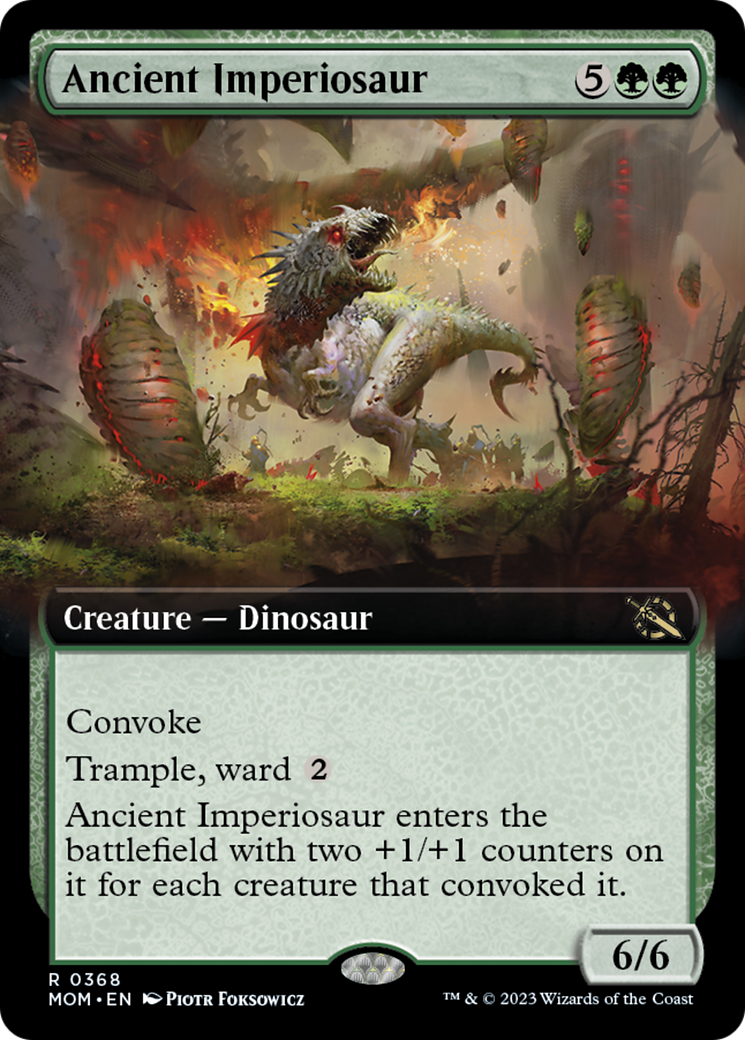Ancient Imperiosaur (Extended Art) [March of the Machine] | Rook's Games and More