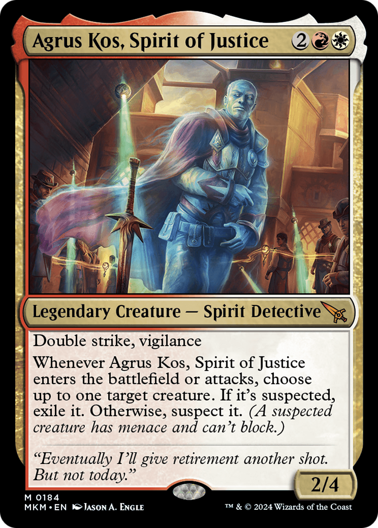 Agrus Kos, Spirit of Justice [Murders at Karlov Manor] | Rook's Games and More