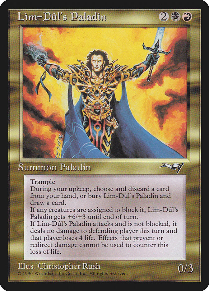 Lim-Dul's Paladin [Alliances] | Rook's Games and More