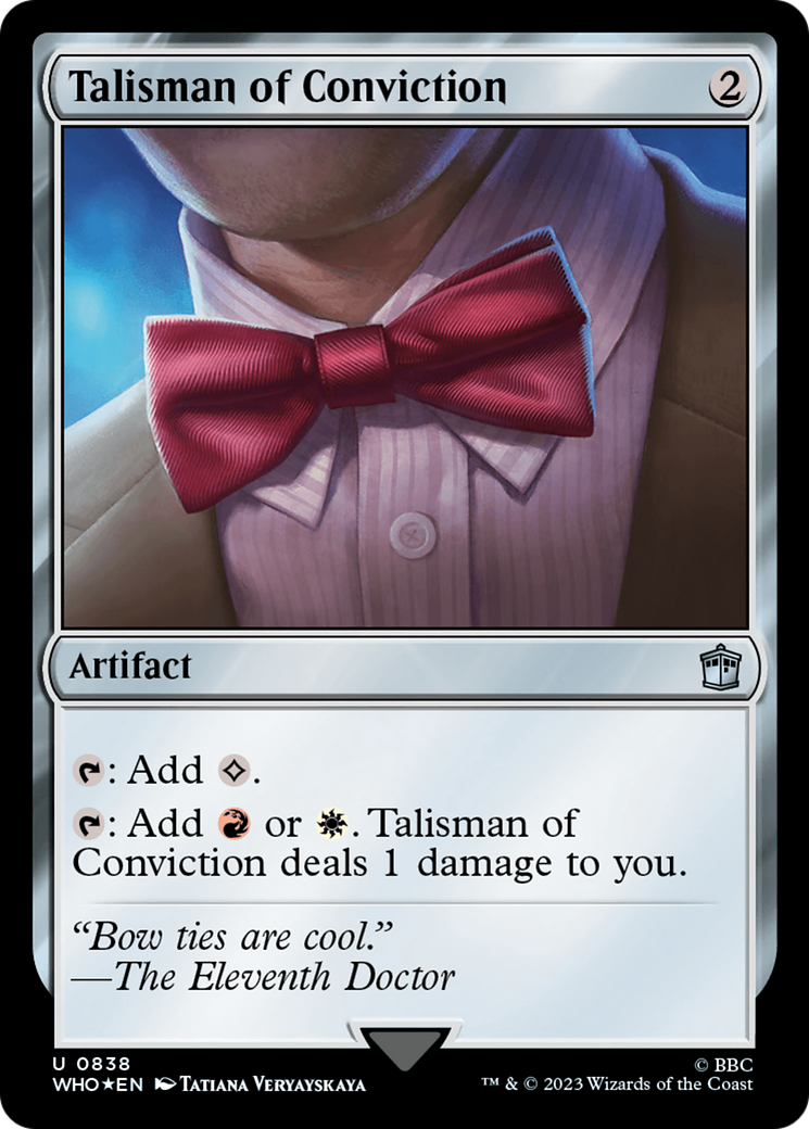 Talisman of Conviction (Surge Foil) [Doctor Who] | Rook's Games and More