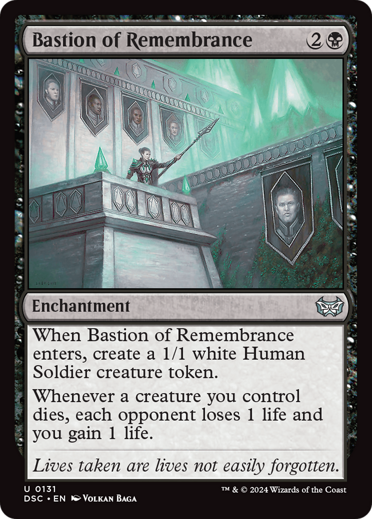 Bastion of Remembrance [Duskmourn: House of Horror Commander] | Rook's Games and More