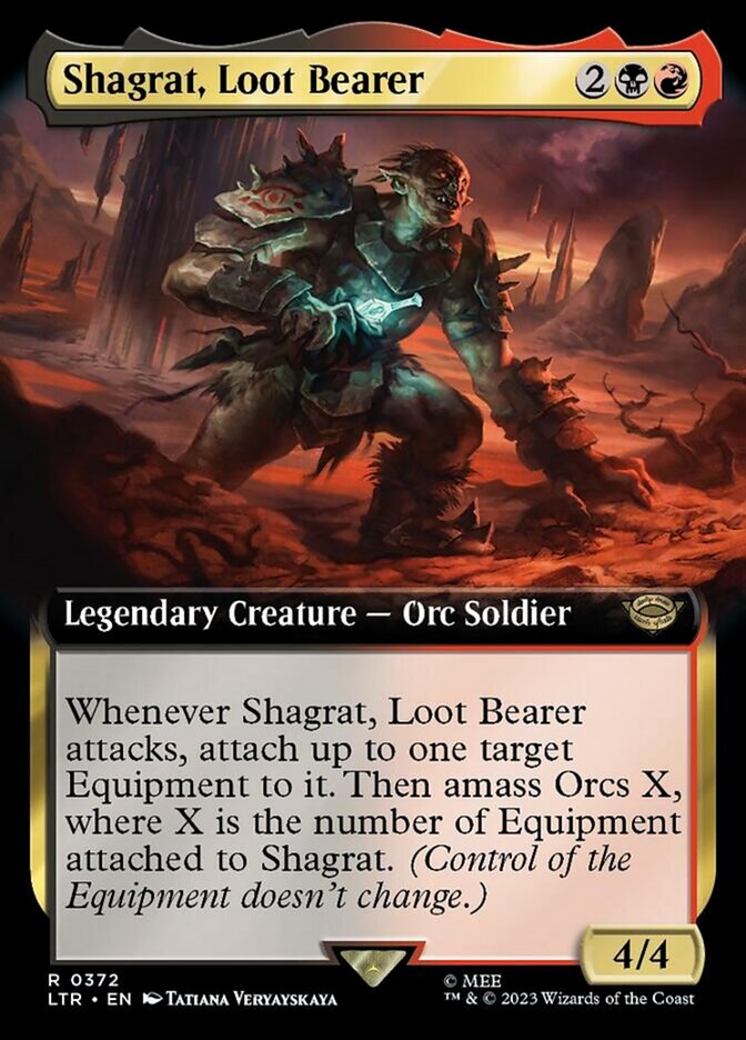 Shagrat, Loot Bearer (Extended Art) [The Lord of the Rings: Tales of Middle-Earth] | Rook's Games and More