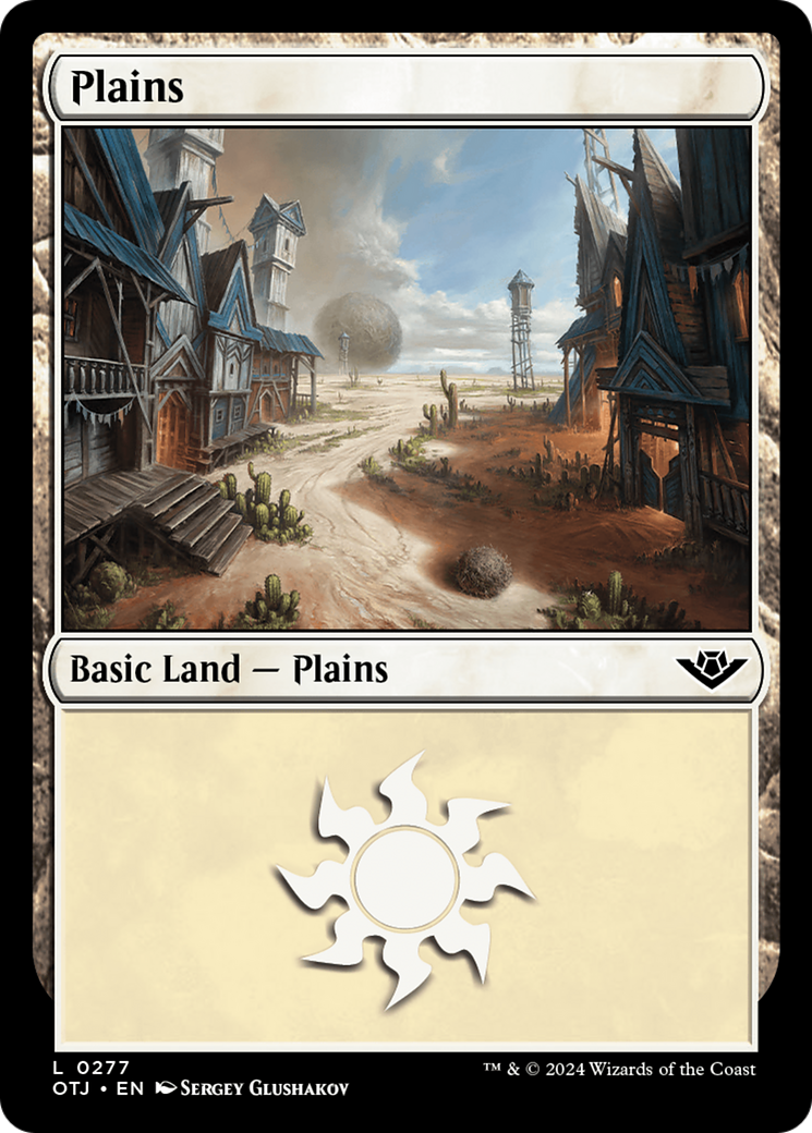 Plains (0277) [Outlaws of Thunder Junction] | Rook's Games and More