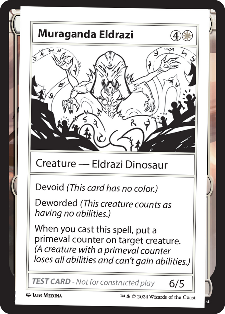 Muraganda Eldrazi [Mystery Booster 2 Playtest Cards] | Rook's Games and More