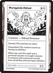 Muraganda Eldrazi [Mystery Booster 2 Playtest Cards]