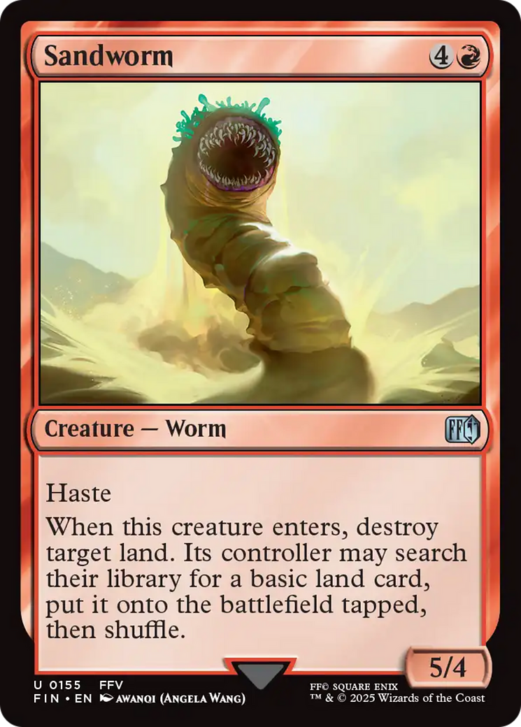 Sandworm [FINAL FANTASY] | Rook's Games and More