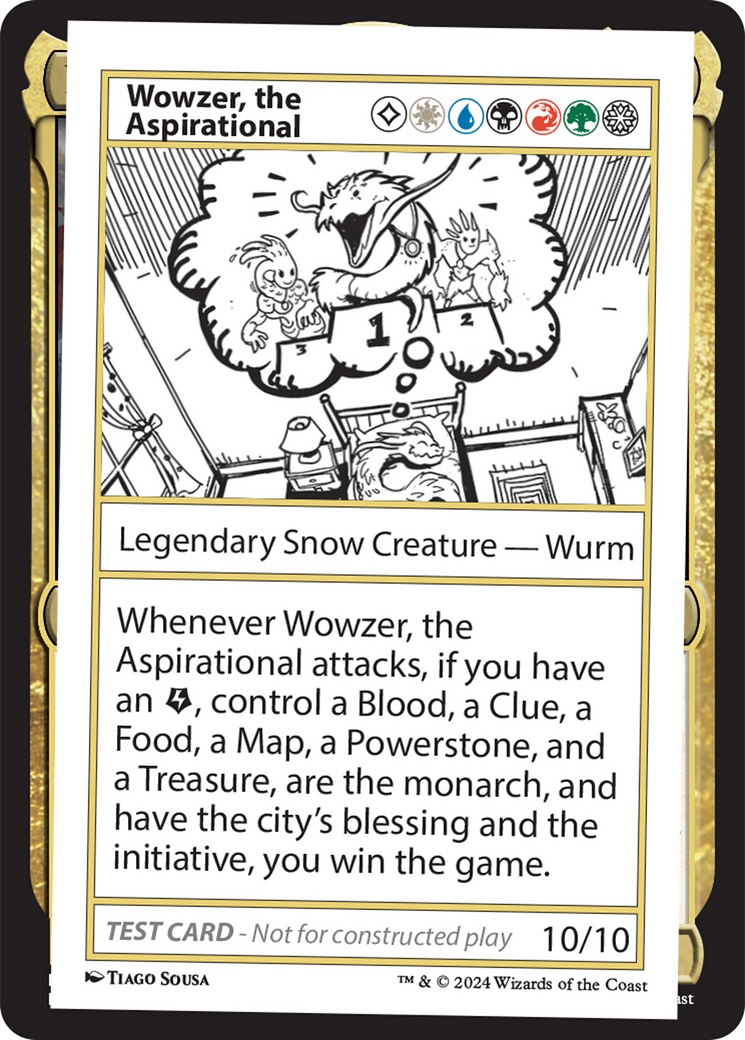 Wowzer, the Aspirational [Mystery Booster 2 Playtest Cards] | Rook's Games and More