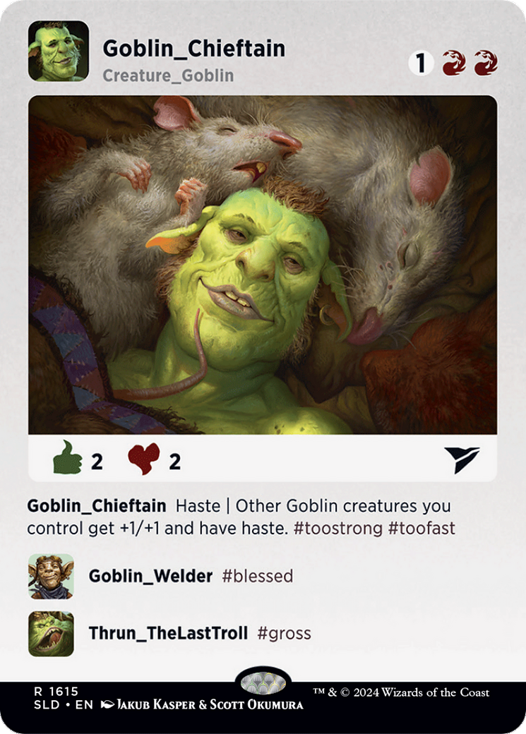 Goblin Chieftain [Secret Lair Drop Series] | Rook's Games and More