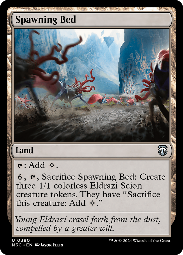 Spawning Bed (Ripple Foil) [Modern Horizons 3 Commander] | Rook's Games and More