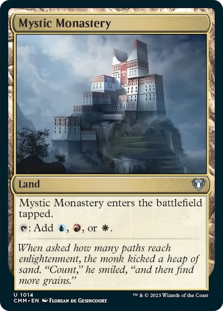 Mystic Monastery [Commander Masters] | Rook's Games and More