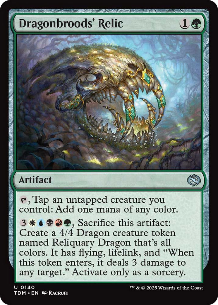 Dragonbroods' Relic [Tarkir: Dragonstorm] | Rook's Games and More