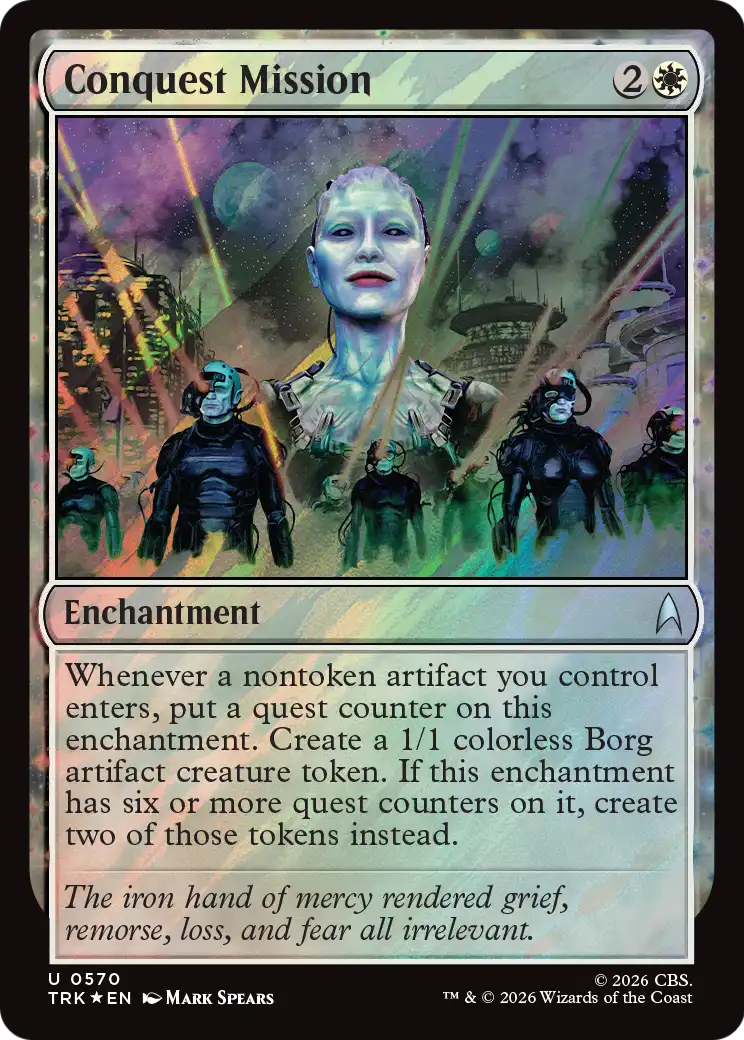 Conquest Mission (Surge Foil) [Star Trek] | Rook's Games and More