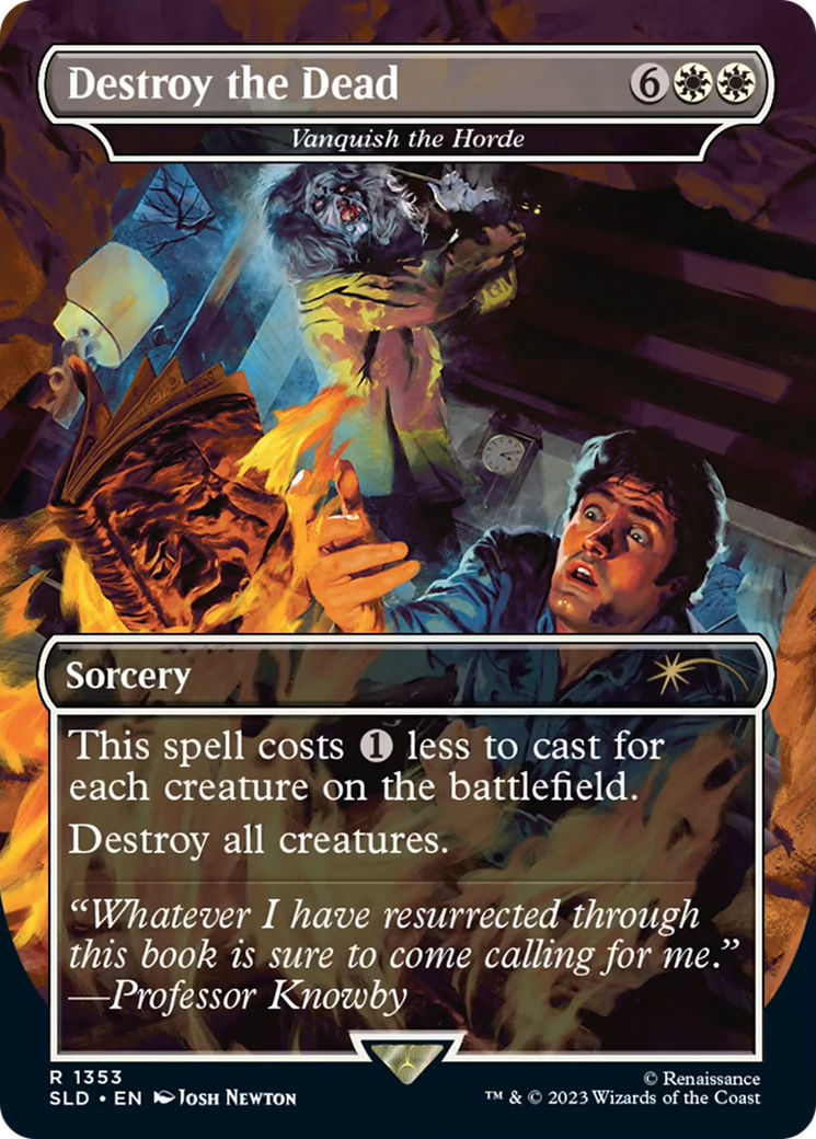 Destroy the Dead - Vanquish the Horde [Secret Lair Drop Series] | Rook's Games and More