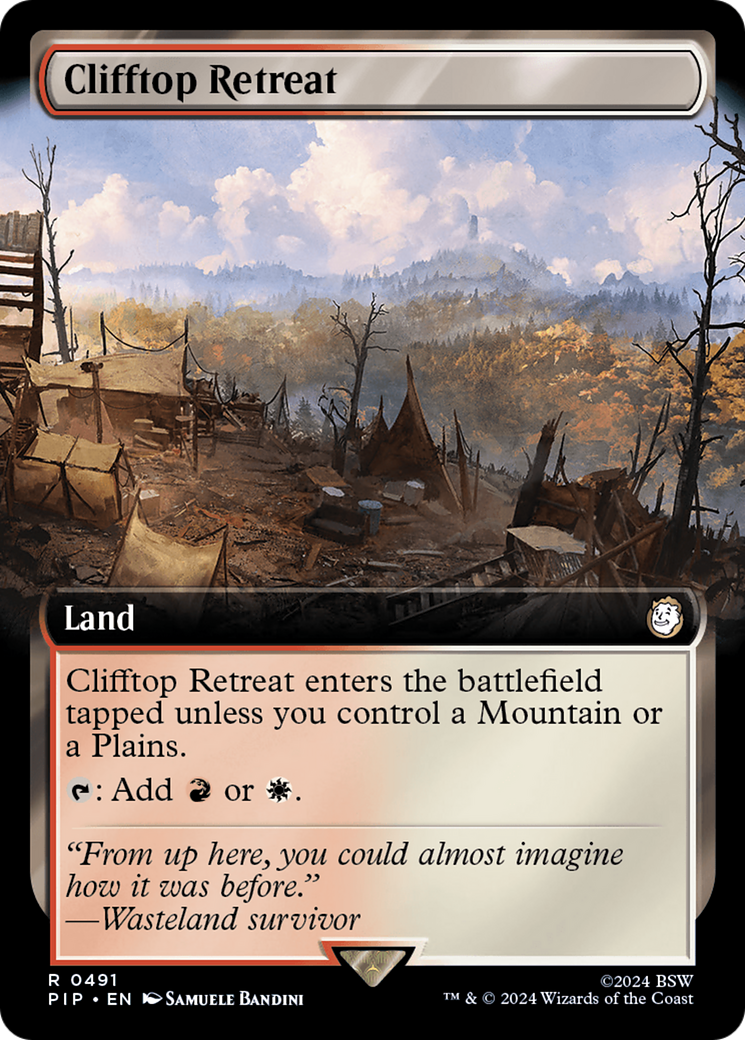 Clifftop Retreat (Extended Art) [Fallout] | Rook's Games and More