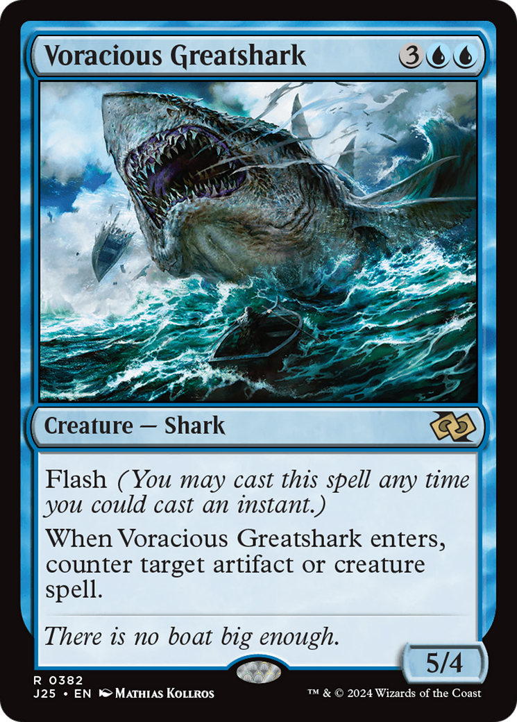 Voracious Greatshark [Foundations Jumpstart] | Rook's Games and More