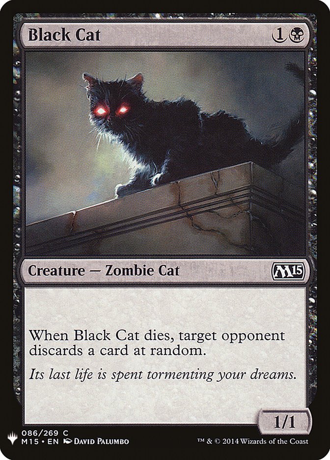 Black Cat [Mystery Booster] | Rook's Games and More