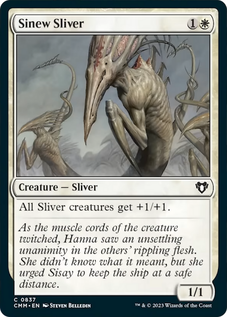 Sinew Sliver [Commander Masters] | Rook's Games and More