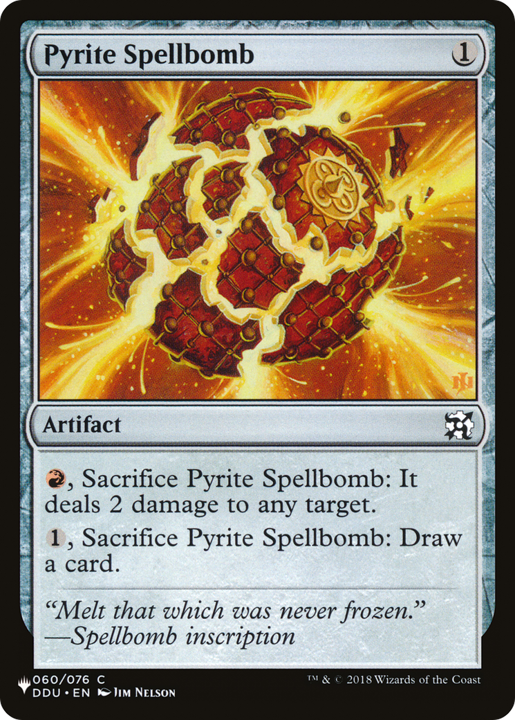 Pyrite Spellbomb [The List Reprints] | Rook's Games and More