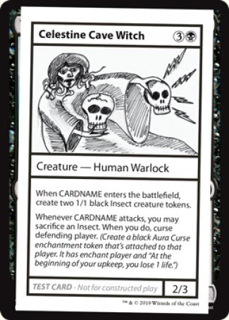 Celestine Cave Witch (2021 Edition) [Mystery Booster Playtest Cards] | Rook's Games and More