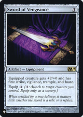 Sword of Vengeance [Secret Lair: Heads I Win, Tails You Lose]
