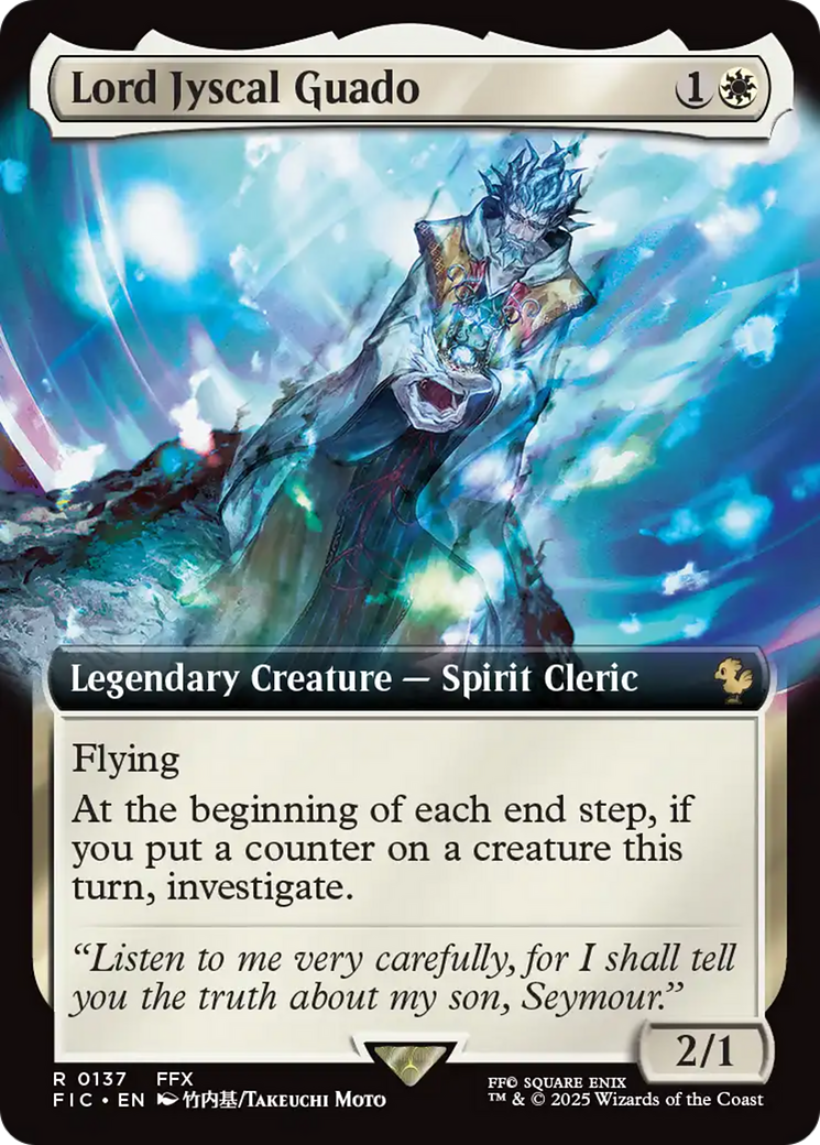 Lord Jyscal Guado (Extended Art) [FINAL FANTASY Commander] | Rook's Games and More