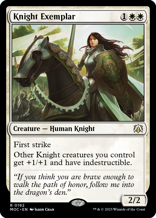 Knight Exemplar [March of the Machine Commander] | Rook's Games and More